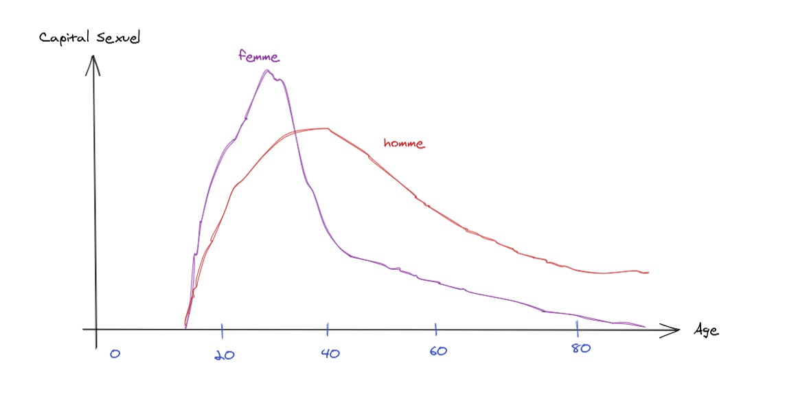 capital sexuel âge femme et homme